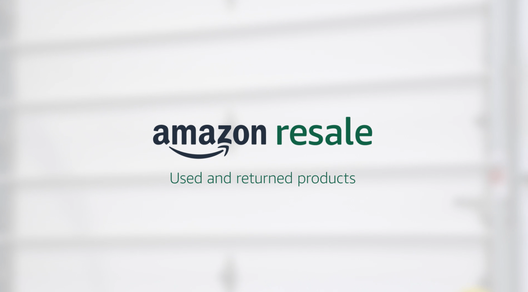 Amazon Resale